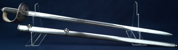 Scottish WW1 Broadsword of Brigadier Gen Norman Richard Crockatt MC, Royal Scots, First Director of MI9 2